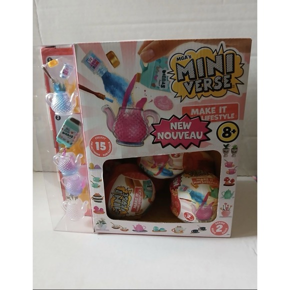 MGA Entertainment Other - MGA's Miniverse Make It Mini LIFESTYLE SERIES 2 Lot of 11 balls with Display Box